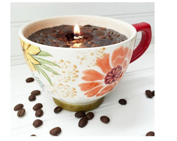 Easy DIY Coffee Candle