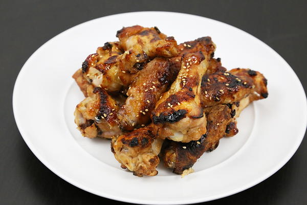 Baked Honey Sesame Wings Recipe