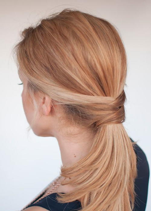 3 Quick Ponytail Hairstyles DIYIdeaCenter com 3 Quick Ponytail Hairstyles DIYIdeaCenter com