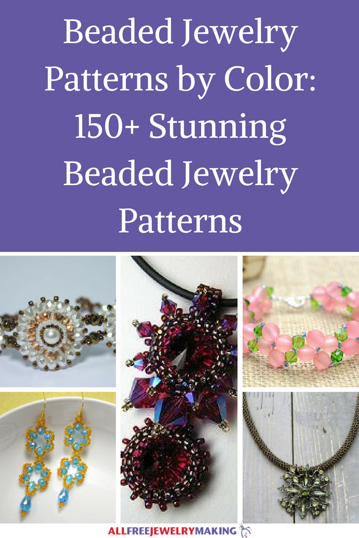 Beaded Jewelry Patterns by Color: 150+ Stunning Beaded Jewelry Patterns ...