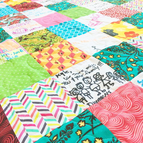 Friendship Charm Square Quilt Tutorial