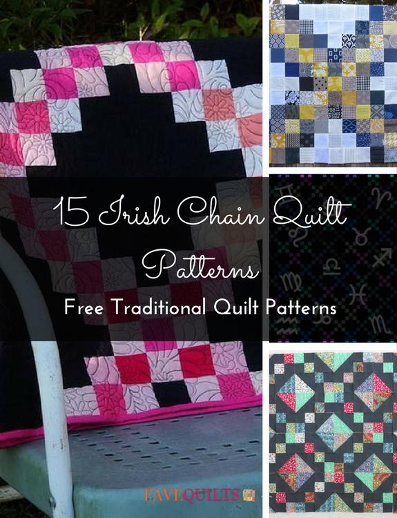 15 Irish Chain Quilt Patterns (Free Tutorials) | FaveQuilts.com