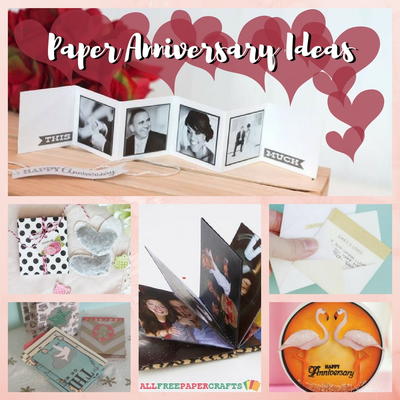 Homemade Anniversary Gifts by Year: 12 Paper Anniversary ...