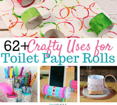 These Easy Craft Ideas All Use Empty Toilet Paper Rolls