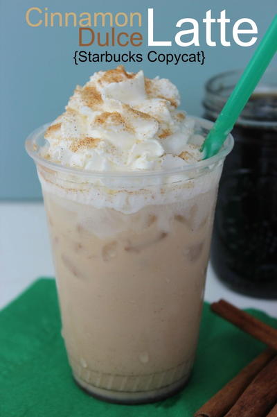 Copycat Starbucks Cinnamon Dolce Latte 