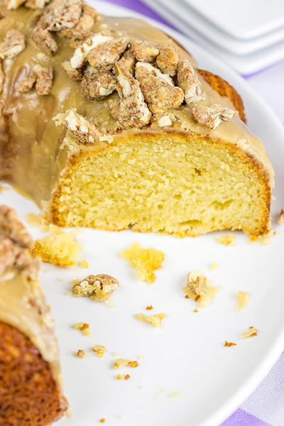 Pecan Praline Bundt Cake