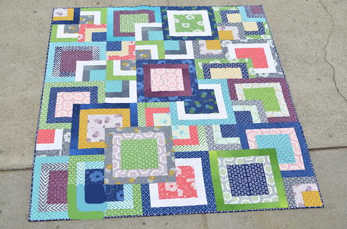 Simply Stacked Squares Quilt