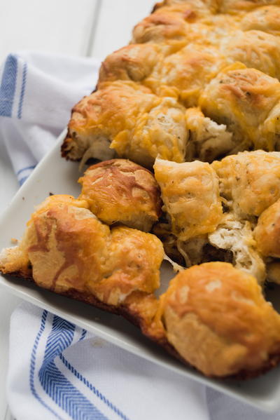 Shareable Breakfast Pull Apart Bread