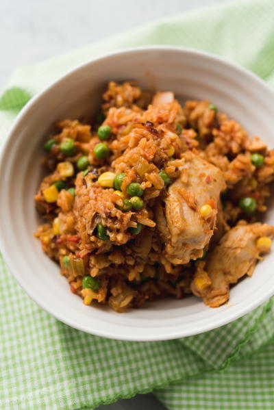 Easy Spanish Rice and Chicken