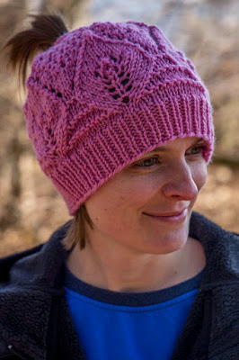 Pretty in Pink Ponytail Hat