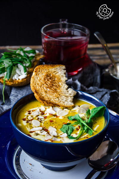 Creamy Sweet Potato Carrot Soup