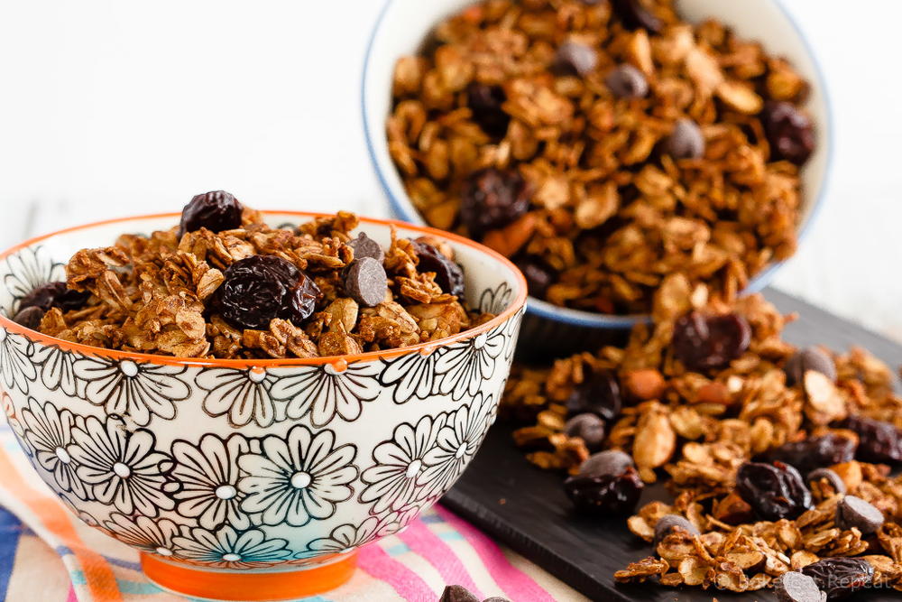Chocolate Cherry Granola