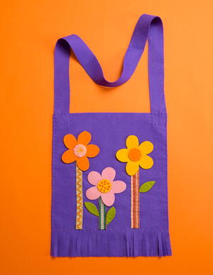 Simple to Sew Spring Flower Tote