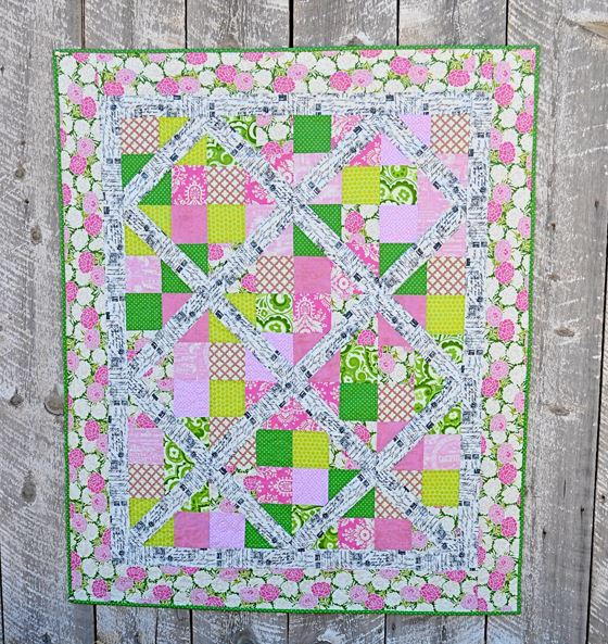 First Lady 4 Patch Slice Quilt