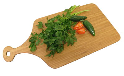 Totally Bamboo GreenLite Paddle Cutting Board