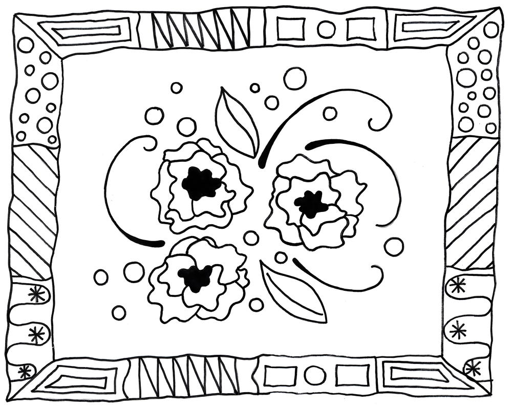 Modern Art Coloring Pages Coloring Pages