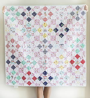 patchwork squares baby quilts