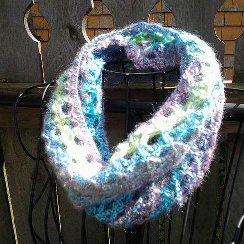Easy Light and Lacey Cowl