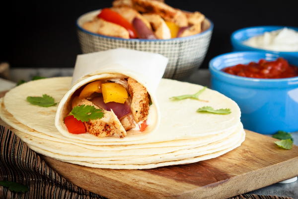 Sheet Pan Chicken Fajitas