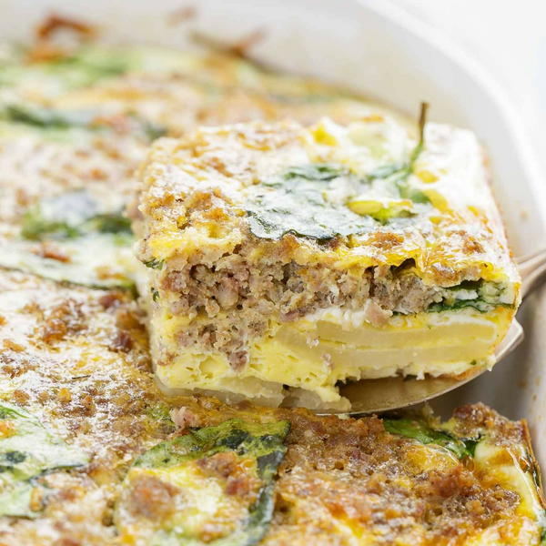 Sausage Egg Breakfast Casserole