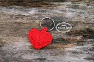 Full of Love Heart Keychain