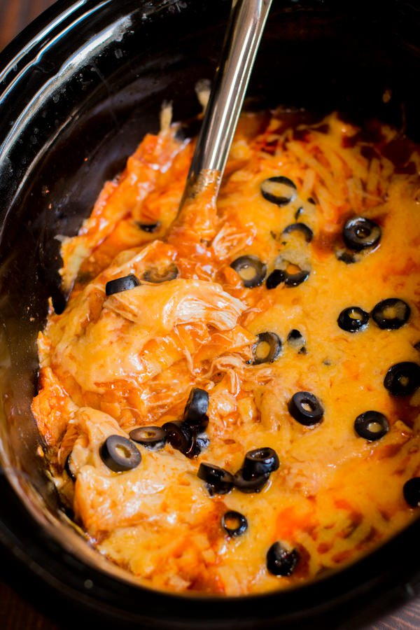 5-Ingredient Chicken Enchilada Casserole | AllFreeCasseroleRecipes.com