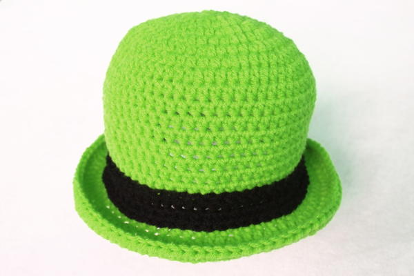 Lucky Bowler Crochet Hat