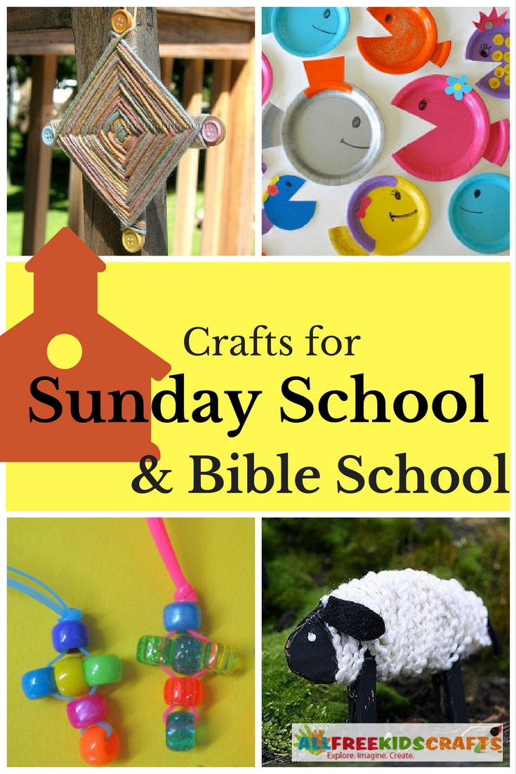 40+ Sunday School Crafts and Bible School Crafts for Kids