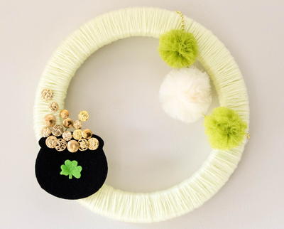 DIY St. Patrick's Day Wreath