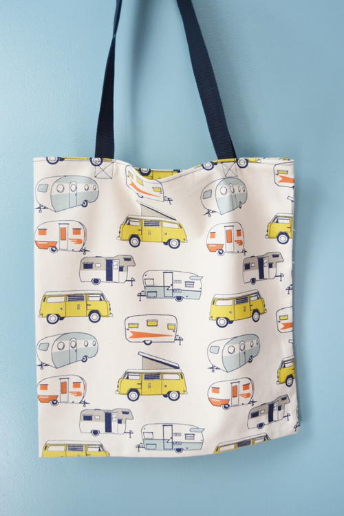 Simple Canvas Tote | FaveCrafts.com