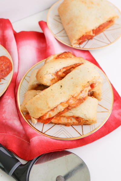 Pre-made Pepperoni Pizza Roll-Up