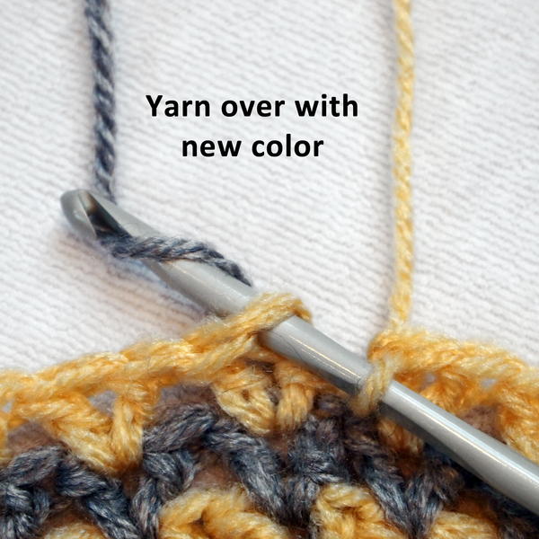 Zigzag Crochet Sun Hat Pattern