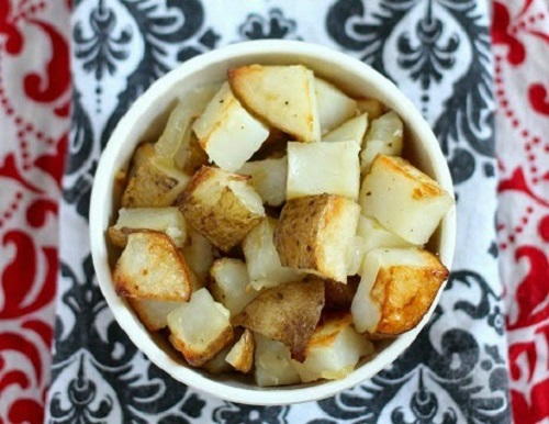 Roasted Garlic Potato Bites