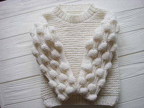 Oversized Bobble Sweater