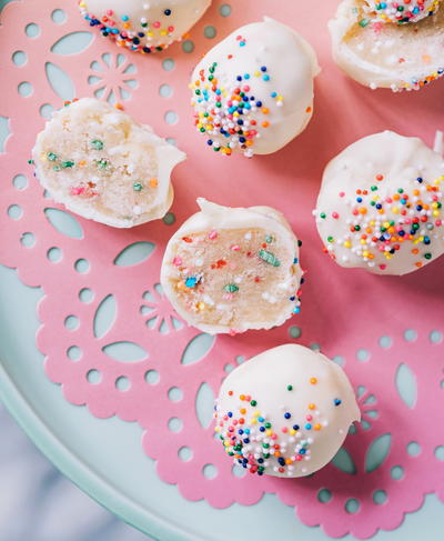 Funfetti Cake Batter Bites