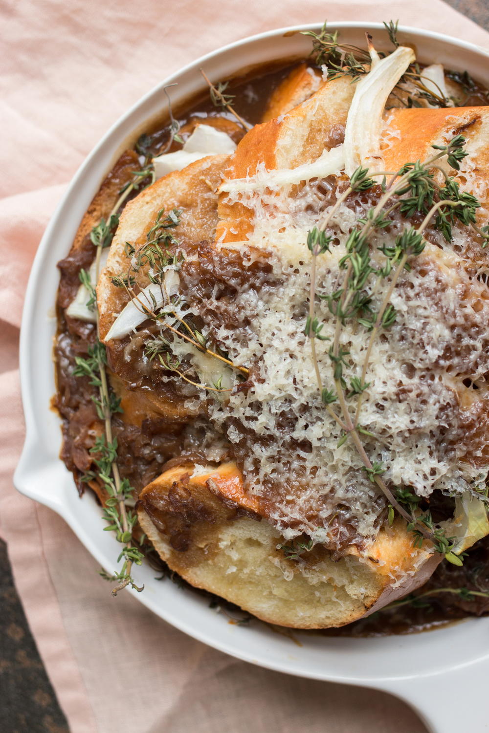 Baked French Onion Soup Casserole-image