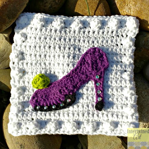 crochet high heels