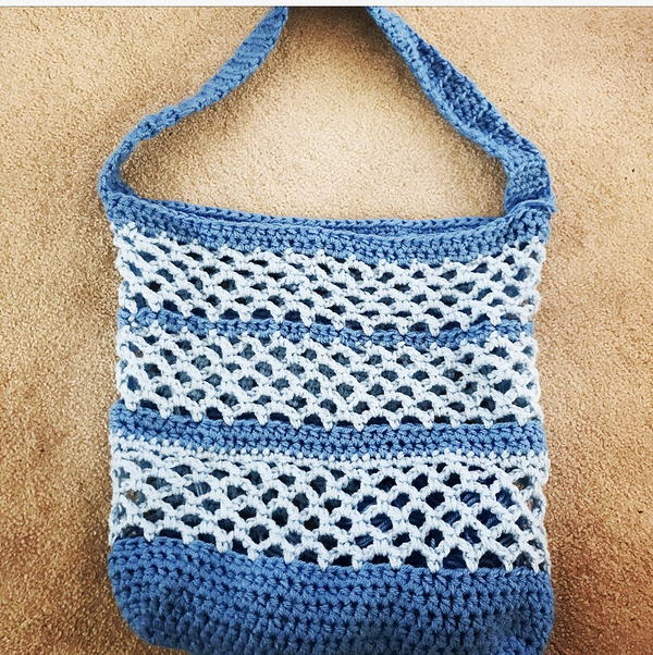 Summer Market Tote Bag | AllFreeCrochet.com