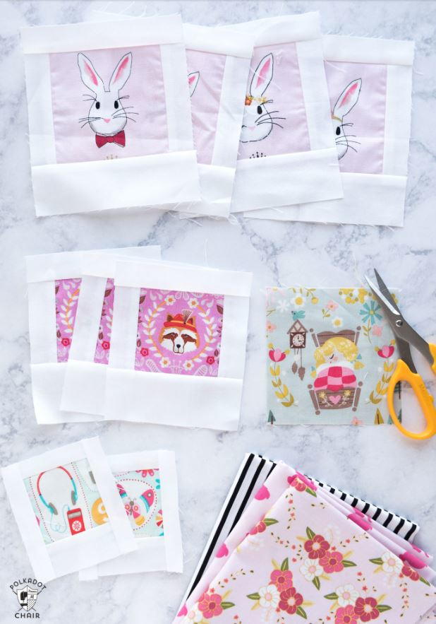 No Math Vintage Photo Quilt Blocks | FaveQuilts.com
