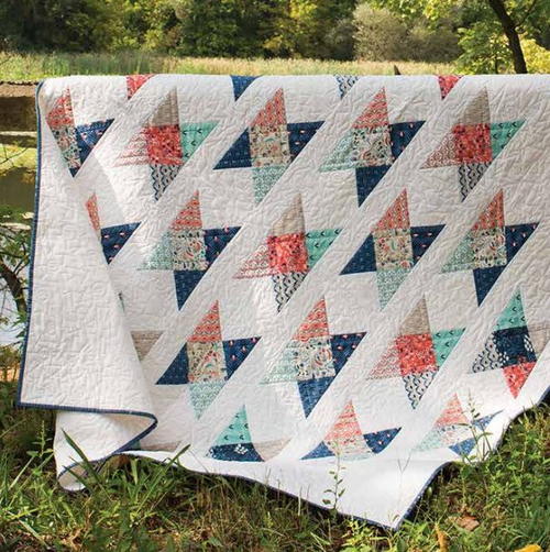 Field Crossing Quilt Pattern