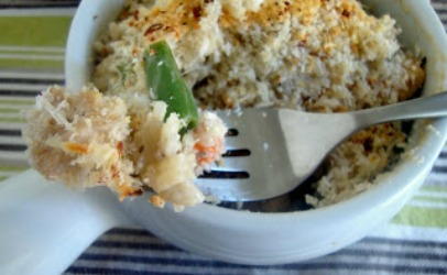 Chicken and Veggie Risotto Bake