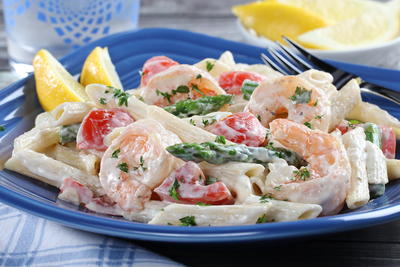 Winner's Circle Shrimp Pasta Salad