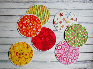 Recycled CD Coasters