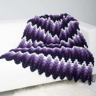 Ripple Afghan Patterns | AllFreeCrochetAfghanPatterns.com