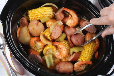 Slow Cooker Low Country Boil