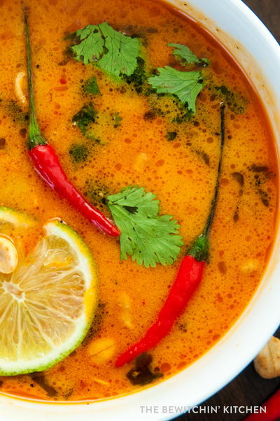 Thai Coconut Peanut Soup