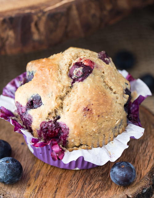 Healthy Blueberry Muffins