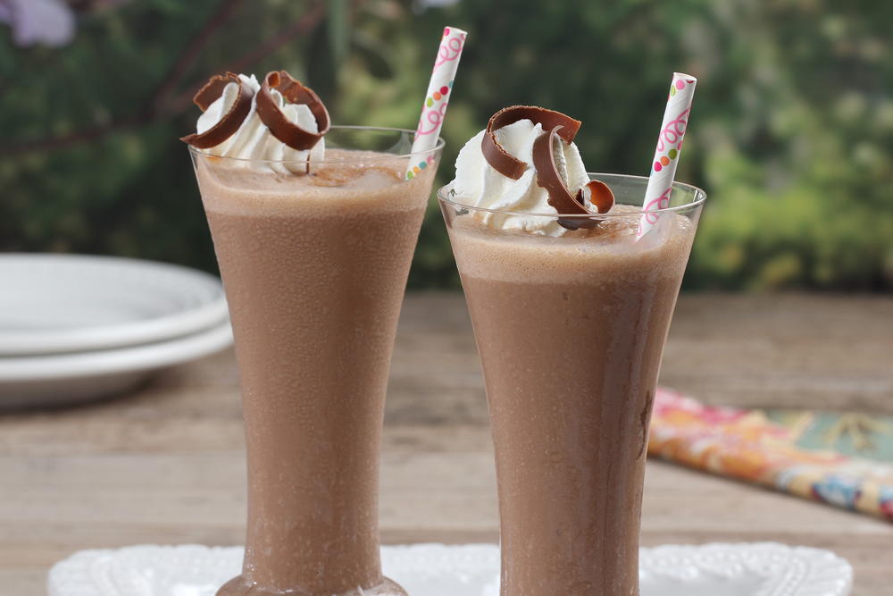 Chocolate Banana Milkshake | MrFood.com
