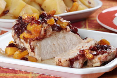 Cranberry Pork Roast