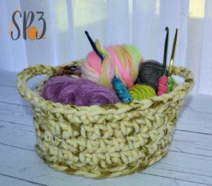Versatile Crochet Basket